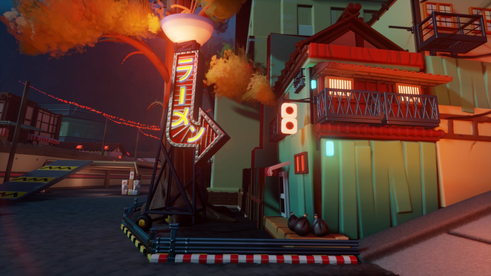 A screenshot from the track 'Moonlit Hills', made in Dreams